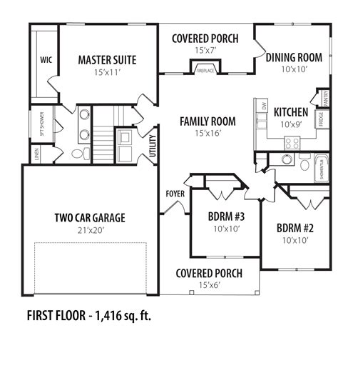 Sinclair Floor Plan