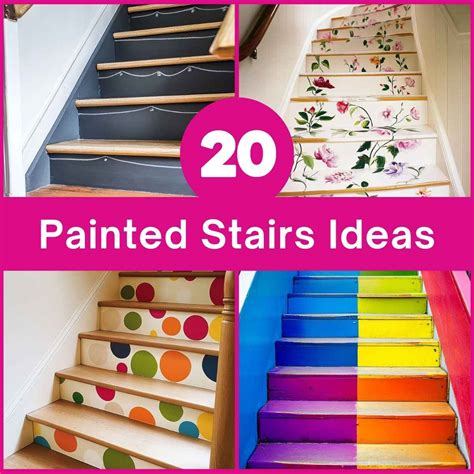 20 Painted Stairs Ideas You’ll Want to Try Right Now!