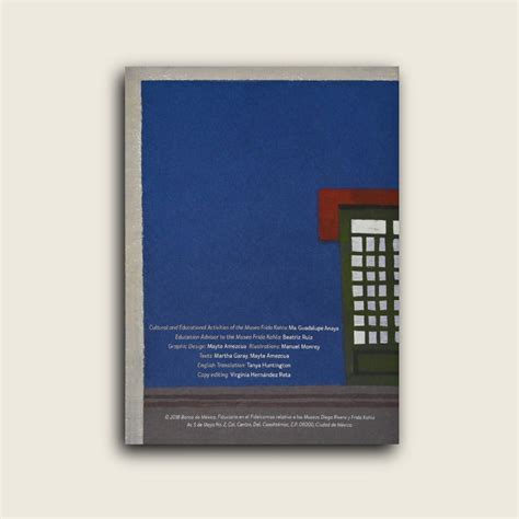 Folleto infantil en inglés – Tienda Museo Casa Azul