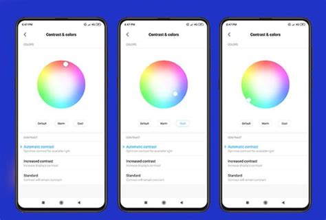 Image result for LG Android 7.0 Color Adjusting Screen