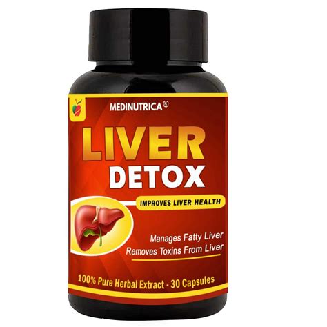Buy MEDINUTRICA Liver Detox Herbal Extract Ayurvedic Medicine(Capsules ...
