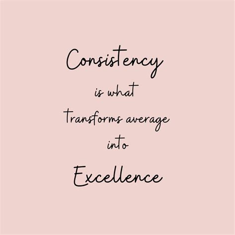 Consistency for Excellence | Work quotes, Inspirational quotes ...