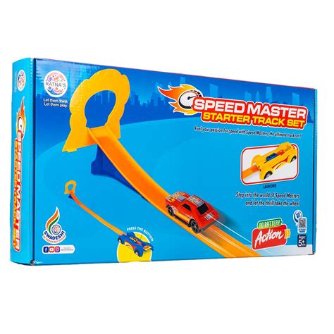 Buy Ratna's Speed Master Starter Track Toys Set Launch & Go Car Racing ...