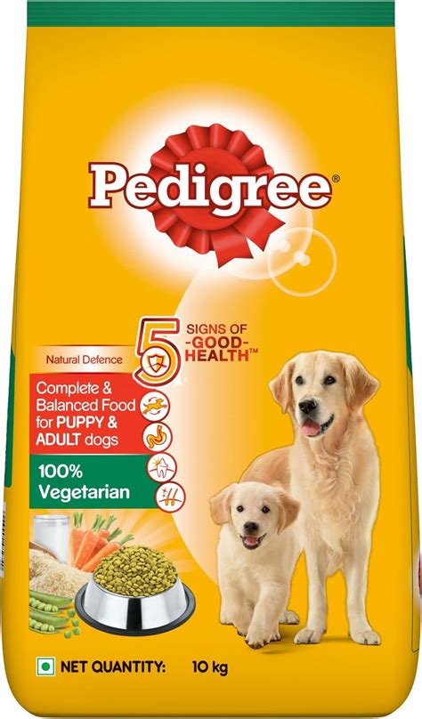 Pedigree 100% Vegetarian Adult Dry Dog Food, 3 Kg Pack : Amazon.in: Pet ...