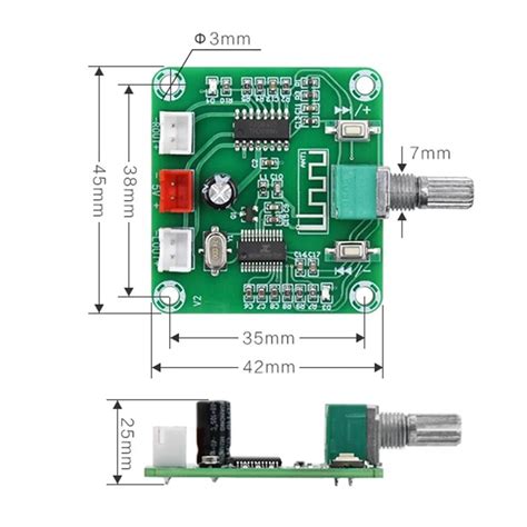 Buy XH-A158 Dual Channel BLE5.0 Audio Power Amplifier Board - Based On ...