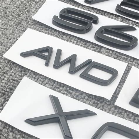 LKSDAMCZ Car Emblem Badge for Volvo AWD XC40 XC60 XC90 V40 India | Ubuy