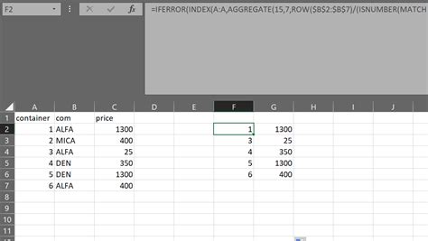 Image result for Multiple Criteria Lookup Formulas Example