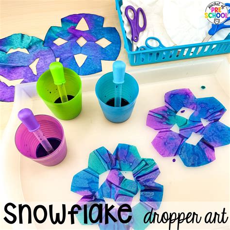 winter art activities - Pocket of Preschool