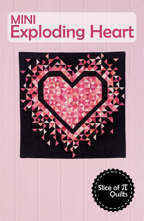 Image result for Exploding Heart Quilt Pattern Tutorial