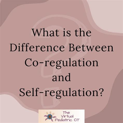 What Is The Difference Between Co-regulation And Self-regulation?