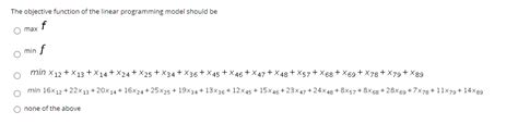 Image result for Linear Programming Objective Function