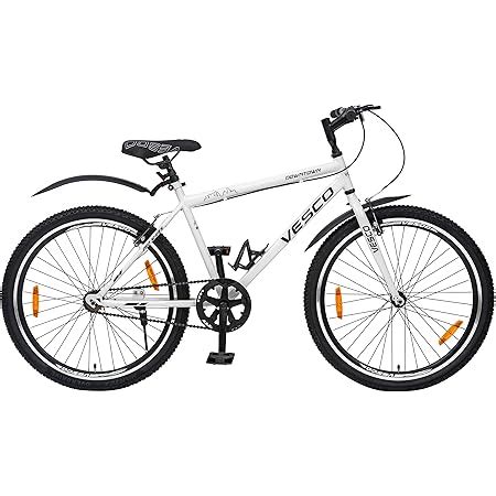 Hero Tomboy 26T City Hybrid Cycle with Front Suspension and Mudguards ...