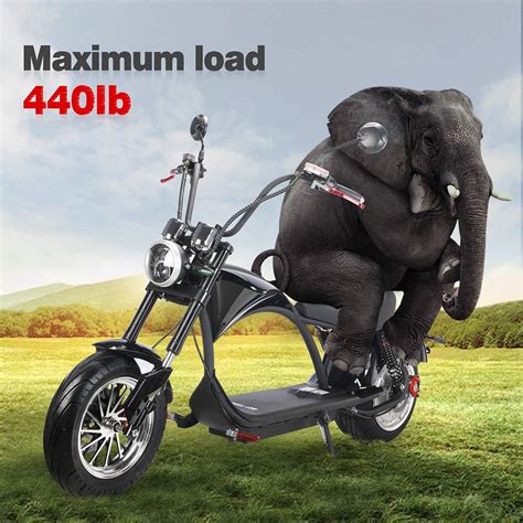 TOXOZERS 2500W Fat Tire Electric Scooter for Adults 4 Speeds Lithium E ...