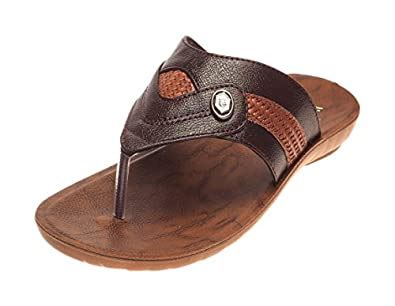 WalkLine Men's Brown Outdoor Sandals - 7 UK : Amazon.in: Fashion