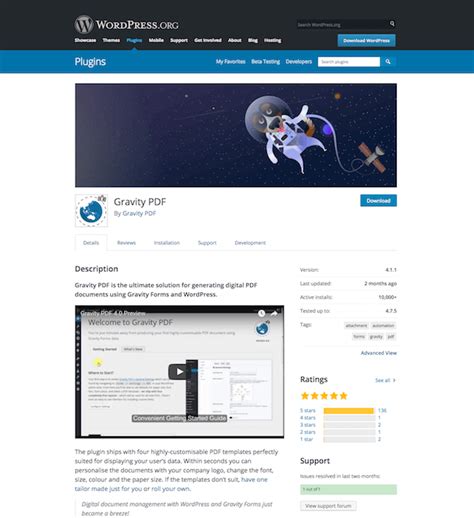 WordPress Plugin for Downloading PDF 的图像结果