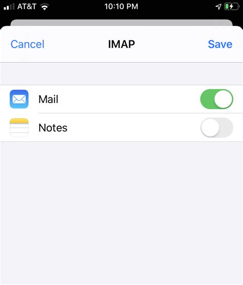 Set Up iOS Mail Box 的图像结果