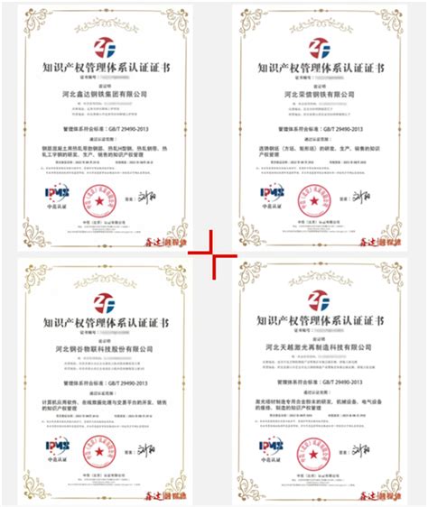 河北鑫达四家公司顺利通过知识产权管理体系认证！-兰格钢铁网