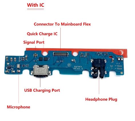 Charging Port / PCB CC Board For Samsung Galaxy Tab A7 Lite T225 ...