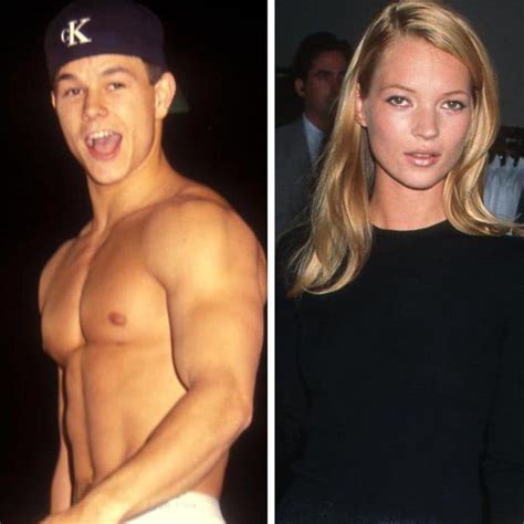 Mark Wahlberg Calvin Klein Kate Moss