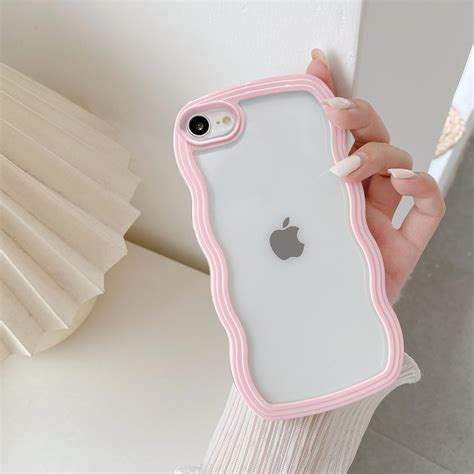QLTYPRI Compatible with iPhone 7/8/SE 2020/SE 2022 Case, Cute Curly ...