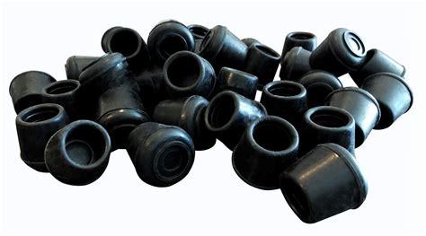 Buy Shepherd Hardware 8766E Leg Tips 1-1/2-Inch Inside Diameter Rubber ...