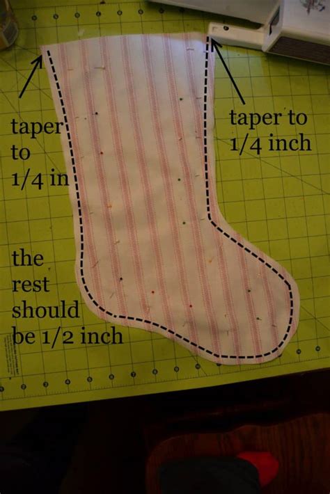 Image result for Christmas Stocking with Cuff Tutorial