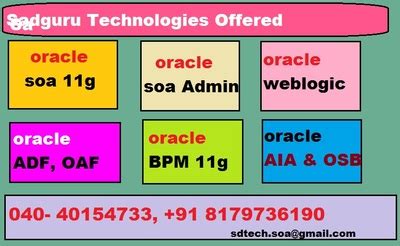 Oracle Adf Online/class Room Training In Hyderabad - Software Training ...