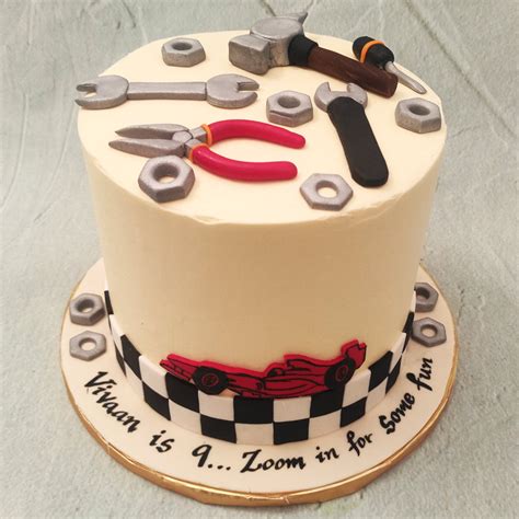 Mechanic Themed Cake | Cakes For Him | Order Custom Cakes in Bangalore ...
