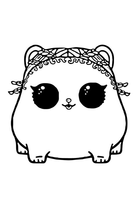 Hamsters coloring pages - ColoringLib