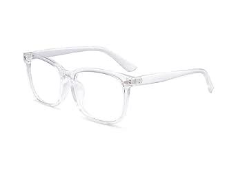 Buy WROOCY Square Anti Glare Reading Glasses for Men Women, Computer ...