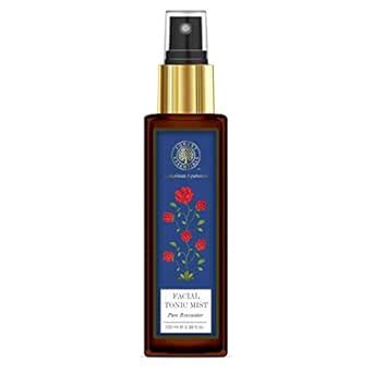 Forest Essentials Facial Tonic Mist, Pure Rosewater, 3.4 Fl Oz : Amazon ...