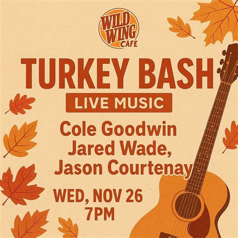 Turkey Bash, Wild Wing Cafe (417 Pooler Parkway, Pooler, GA), 26 ...