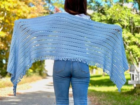 Crochet Rectangular Shawl 的图像结果