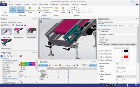 SolidWorks Composer Rendering with Background 的图像结果