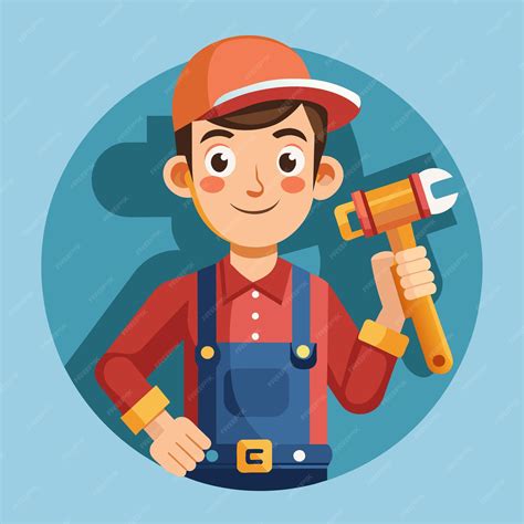 Premium Vector | Plumber Vector Illustration Flat Style Plumbing ...