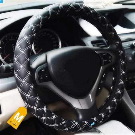 NIKAVI Sports Steering Wheel Cover (Medium -O)(38cm) Red : Amazon.in ...