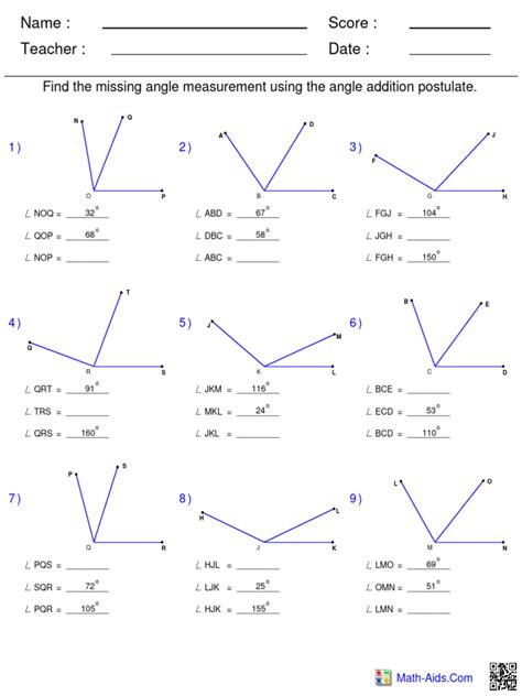 Image result for Angle Addition Geometry