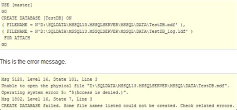 Image result for SQL Access Denied Invalid Setting