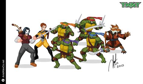 2007 TMNT fan art by ArielAleXCo on DeviantArt