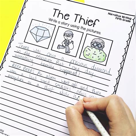 Fifth Grade Narrative Writing Prompts - Terrific Teaching Tactics