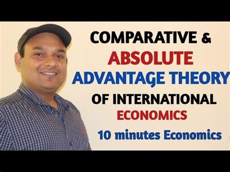 Absolute and Comparative Advantage Theory of International Economics ...