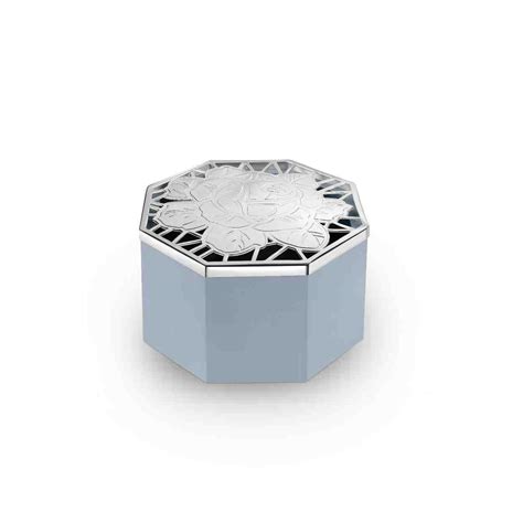 Octagon Rose Cutwork Box – Silverstein