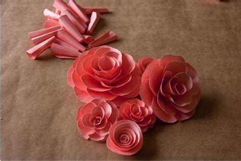 Image result for Free Tutorial On Paper Flower Making Step by Step