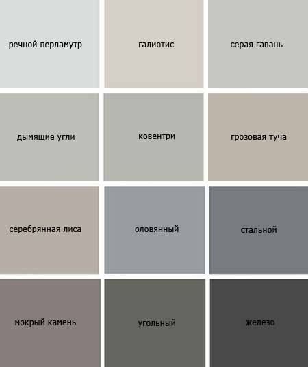 Магия серого цвета в интерьере