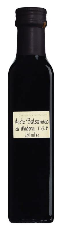 Aceto balsamico di Modena IGP, balsamico azijn uit Modena, Cascina San ...