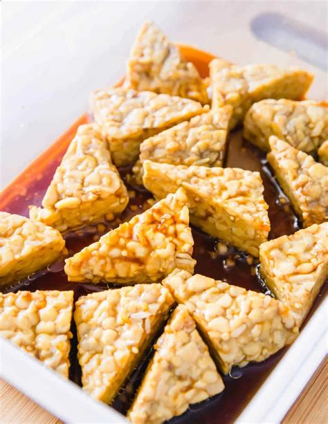 Baked Marinated Tempeh - Easy Tempeh Marinade