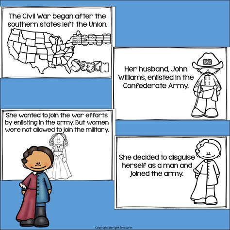 Loreta Janeta Velázquez Mini Book for Early Readers: Hispanic Heritage ...