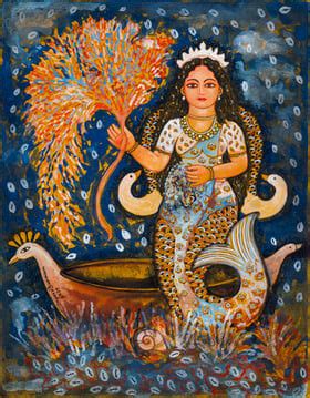 Where fishes turn into gods: Jayasri Burman’s art of real is remade ...