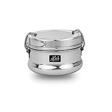inKitch Stainless Steel Meal Pack Lunch Box/Tiffin with Steel Separator ...