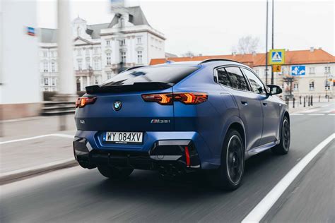 2024 BMW X2 M35i Frozen Portimao Blue Photographed In Poland